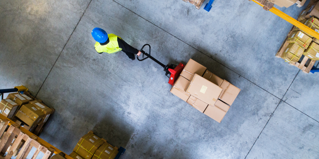 warehouse floor cleaning