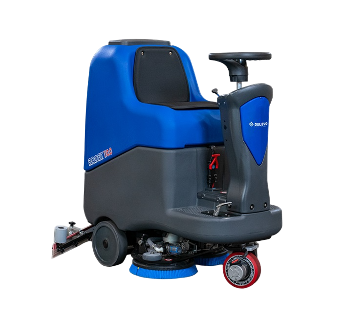 boost 110 ride on scrubber dryer