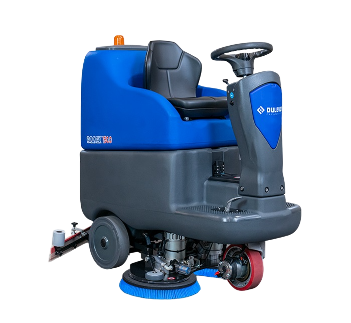 boost 150 ride on scrubber dryer